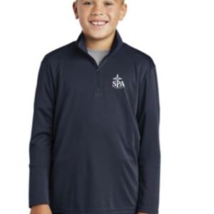 Sport-Tek ®Youth PosiCharge ®Competitor ™ Navy1/4-Zip Pullover (UNIFORM) - YST357